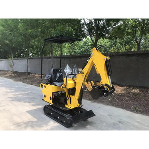 HT12 Mini Excavadora sobre orugas Hidráulico Excavadora de jardín Mini 1,2 Ton Bagger para la venta - Product Image 3