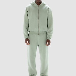 Nouvel ensemble survêtement coupe-vent personnalisé en gros 2026 – Survêtement décontracté pour homme, style urbain, coupe-vent, collection automne, vente chaude - Product Image 2