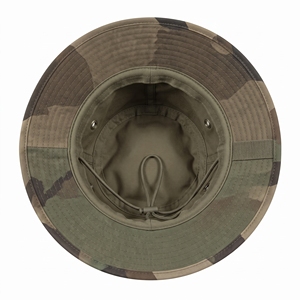 Chapeau Bob en Toile Camouflage Unisexe Adulte Extérieur Décontracté Respirant Imperméable Polyester Large Bord avec Œillets et Sangle Réglable - Product Image 2