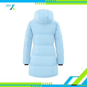 <b>Womens</b> Winter <b>Coat</b> Warm Padded Long Puffer Jacket Waterproof Hooded <b>Snow</b> Insulated Outerwear Casual Fashion Knitted Breathable - Product Image 4