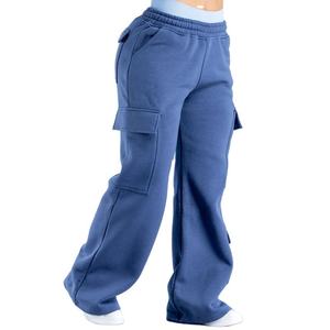 Best Selling <b>High</b> Quality Women's Winter Casual <b>Trousers</b> Quick Dry Breathable <b>Elastic</b> Mid <b>Waist</b> Customizable Logo Design Flat - Product Image 6