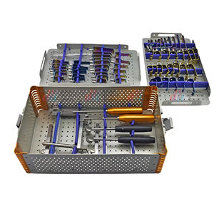 Manual Coloured Titanium Black Belt Cervical Retractor System Set | Spinal Surgery Surgical Instruments Kit Pronged Blunt <b>Blades</b> - Product Image 6