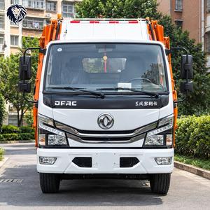 Camion de nettoyage des poubelles EURO 6, camion à ordures 4x2 à chargement arrière avec compression des déchets et réservoir d'égouts - Product Image 1