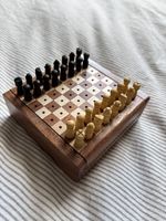 Magnifique mini-jeu d'échecs en bois, écologique, léger, design moderne, qualité supérieure, prix de gros direct usine