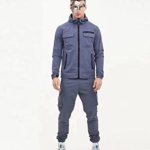 Ropa Deportiva al por Mayor con Logotipo Personalizado para Hombre, Chándal de Neopreno de Alta Calidad con Contraste de Color, Cortavientos para Uso Doméstico Slimore WS016 - Product Image 1