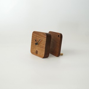 MARVELOUS ; wooden table <b>clock</b> effortlessly combines craftsmanship and practicality for everyday use - Product Image 3