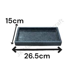 Planche à fromage rectangulaire en marbre et plateau de service parfait pour divertir les invités avec style et élégance à vendre - Product Image 6