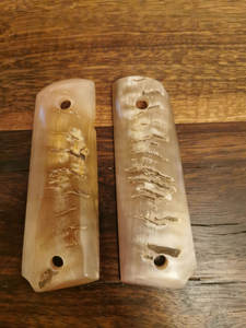 Balances et plaques de couteau en corne de mouton en corne de bélier polie naturelle de meilleure qualité bon produit à vendre de HF CRAFTS - Product Image 5