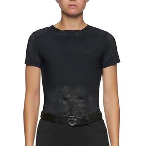 JOXAR 2023 CALIDAD SUPERIOR VENTA CALIENTE CUSTOM AL POR MAYOR ECUESTRE CÓMODA MONTA MUJER PERFORADA CAMISETA 2023 - Product Image 1