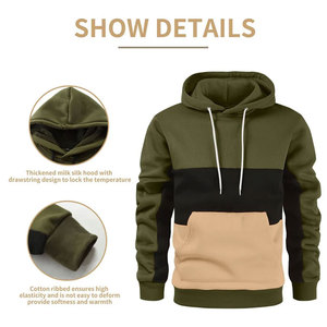 2025 nouvelle vente en gros de vêtements pour hommes de haute qualité 100% sweats à capuche en molleton de coton personnalisé OEM pour la saison d'hiver - Product Image 5