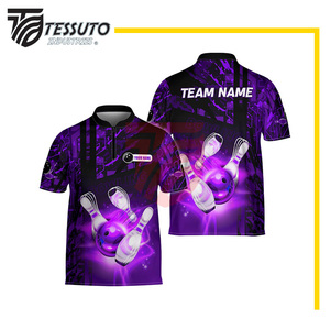 Respirant hommes bols de pelouse uniforme confortable vêtements de Sport Anti-rides prix raisonnable hommes bols de pelouse uniforme avec poids léger - Product Image 3