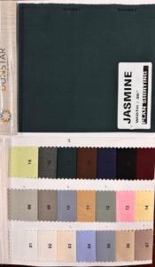 Jasmin 36ผ้าโพลีวิสคอสโพลีเอสเตอร์ผ้าทอย้อมสีล้วนสำหรับเด็กผู้ชายตลาดส่งออกทั่วโลก - Product Image 5