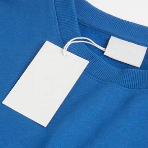 เสื้อสเวตเตอร์ผ้าฝ้ายสีบริสุทธิ์สำหรับผู้ชายเสื้อวอร์มแฟชั่นผ้าเทอร์มอลไซส์ออกแบบได้ตามต้องการ - Product Image 6