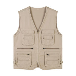 Best Quality Custom Logo Printing Men's Summer Hi Vis <b>Reflective</b> Safety <b>Vests</b> Breathable Outerwear Hot Selling - Product Image 3