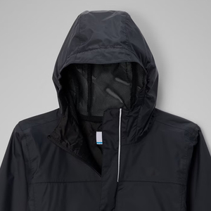 Veste unie en nylon avec logo personnalisé, fermeture éclair 2026, veste pour garçons, design décontracté / poche latérale, prix avantageux - Product Image 2
