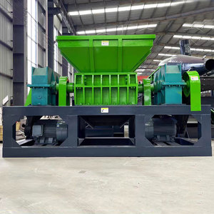 Broyeur industriel à double arbre pour plastique 15kW 380V, anti-blocage, haute précision, économe en énergie pour machine de recyclage des déchets - Product Image 1