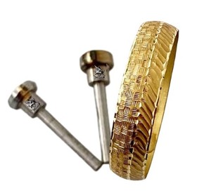 Outils diamantés Eaglion pour bijoux en or Coupe-volant pour bagues Doublure de bijoux Outils de volant d'inertie - Product Image 5