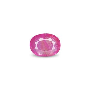 Piedra Preciosa Natural Facetada de Rubí de 6.05 Quilates, Corte Esmeralda/Ovalado/Pera, 8mm de Altura, Creada en Laboratorio, Tratada con Calor, Suelta - Product Image 1