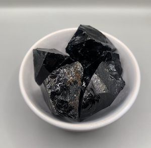 Wholesale Black Obsidian Rough Stone Natural Gemstone <b>Raw</b> High Quality Obsidian <b>Crystal</b> Tumbles Chunks Minerals <b>Raw</b> Stone - Product Image 3