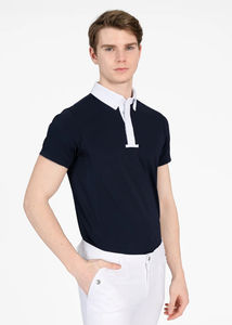 Camiseta de Manga Corta para Montar a Caballo para Hombre, de Alto Rendimiento, Transpirable, de Secado Rápido, Diseño Personalizado OEM - Product Image 3