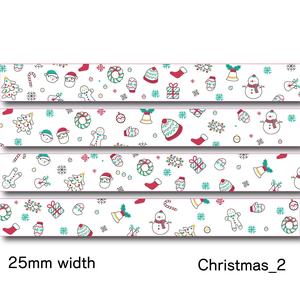 Beau ruban adhésif washi de noël de haute qualité - Product Image 3