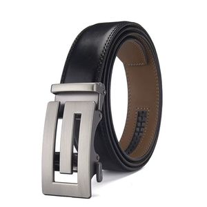 OEM ODM Wholesale Supplier High Quality Cowhide <b>Leather</b> Belt Steel | Custom Logo Men's Business Casual Belt Waterproof - Product Image 3