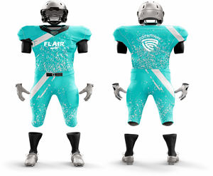 Nuevo mejor conjunto de uniformes de fútbol americano totalmente personalizado fútbol americano Jersey Rugby Hot Men uniformes de fútbol americano - Product Image 2