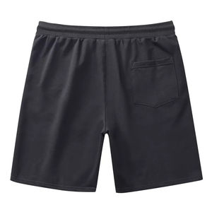 Pantalones Cortos Deportivos de Algodón Personalizados de Alta Calidad para Hombre, Pantalones Cortos Deportivos Holgados de Verano con Técnica de Teñido Liso y Patrón Sólido - Product Image 4