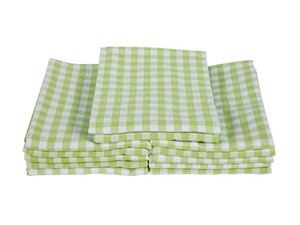 Lot de 6 serviettes jetables rayées en coton recyclé, à séchage rapide, personnalisables pour le golf et l'entretien automobile. - Product Image 2