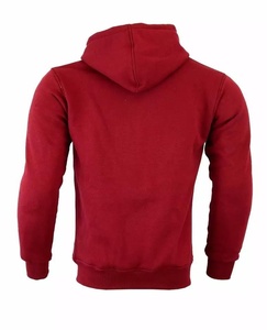 Sweats à capuche pour hommes avec fermeture éclair, en coton mélangé, basiques, de haute qualité, lourds, surdimensionnés, vêtements d'hiver, vente en gros OEM - Product Image 2