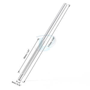 Manche de miroir dentaire en acier inoxydable, équipement médical professionnel, manche de miroir dentaire - Product Image 5