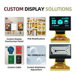GME12864-41 0.96'' 마이크로 미니 노터치 패널 디스플레이 PMOLED 128x64 모니터 - Product Image 6