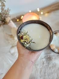 Best-seller 2025: Bougies en coquille de noix de coco | Choix de cadeau durable et artisanal | Bougie en coquille de noix de coco artisanale Cadeau écologique idéal - Product Image 2