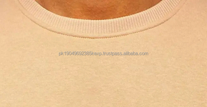 Hombres de diseño personalizado de alta calidad de los hombres sudaderas con capucha Boxy Fit en blanco de algodón de cuello redondo sudaderas con hombros caídos sudadera - Product Image 6