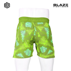 Pantalones cortos de agarre MMA BJJ No Gi personalizados de alta calidad para hombres Ropa de entrenamiento de calle Impresión digital Servicio OEM disponible - Product Image 4