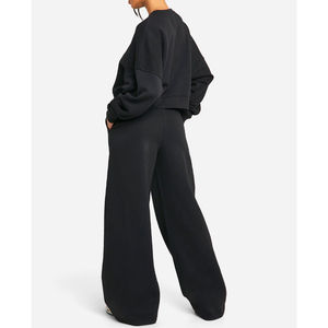 Pantalones Casuales Holgados para Mujer, 100% Algodón, Felpa, Corte Holgado, Pantalones Deportivos, Pantalones de Chándal, Novedad 2026 - Product Image 5