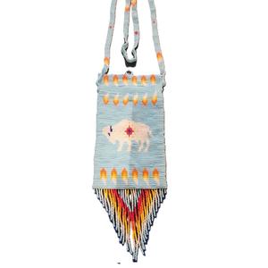 Bolsas de teléfono bordadas y cuentas de semillas hechas a mano con diseños personalizados Bolsa De Teléfono bordada con cuentas de semillas de estilo - Product Image 3