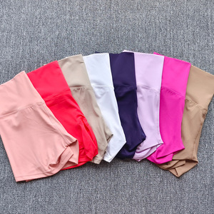 Pantalones cortos de gimnasio personalizados Tie Dye para mujer, pantalones de Yoga de realce sin costuras, pantalones deportivos para Fitness, pantalones de Yoga para levantamiento de cadera, pantalones cortos ajustados para entrenamiento - Product Image 3