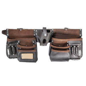 Cinturón de herramientas de cuero para trabajo, equipo de herramientas de cuero ligero, servicio OEM, venta al por mayor - Product Image 4