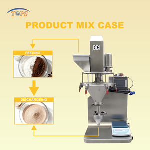 Máy đóng gói bột chính xác cỡ nhỏ dùng cho ngũ cốc dừa, ngũ cốc gạo, máy đóng gói dạng vít tải bột để bàn 15L - Product Image 3