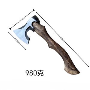 Hacha de Acero de Damasco de Grado Industrial, Servicio OEM/ODM para Pedidos al por Mayor Personalizados, Hacha de Campamento para Cortar Madera y Árboles - Product Image 6