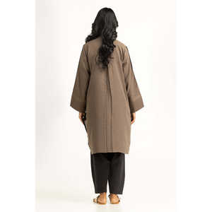 Conjunto Coordinado de Lino Teñido de Doble Capa Dobby, Conjunto Casual de 2 Piezas con Pantalones Cortos por Encima de la Rodilla, Tallas XS y XXS-IPST-55128 - Product Image 2