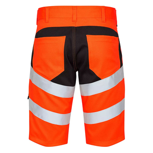 Short haute visibilité élégant et léger pour hommes, séchage rapide, nouveauté, vêtements de sécurité réfléchissants de haute qualité, vente en gros OEM - Product Image 3