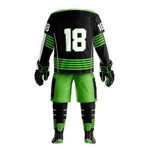 Uniforme de hockey sobre hielo de gran tamaño personalizado del fabricante de Pakistán para equipos juveniles Conjuntos elegantes para ropa deportiva - Product Image 2