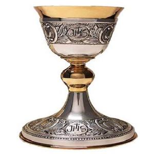 Ciborium élégant pour maison église produit fournitures gobelet à vin rond couleur argent Dragons nouveauté gothique cadeau de noël - Product Image 2