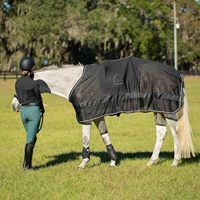 Ringside Mesh Scrim Show Sheet pour chevaux Feuille de cheval personnalisée Ripstop Couverture de participation équine Tapis de cheval de haute qualité