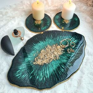 <b>Slate</b> <b>Coasters</b> Set Tabletop Decoration Accent <b>Coasters</b> for Hotel Restaurants Barware Resin Drink <b>Coasters</b> - Product Image 1