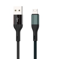 Cable de Carga Rápida USB-C de 27 W, Aleación de Aluminio, Trenzado de Nailon, Conductor de Cobre Puro para Computadora, Teléfono Móvil, Auriculares, iOS, Android