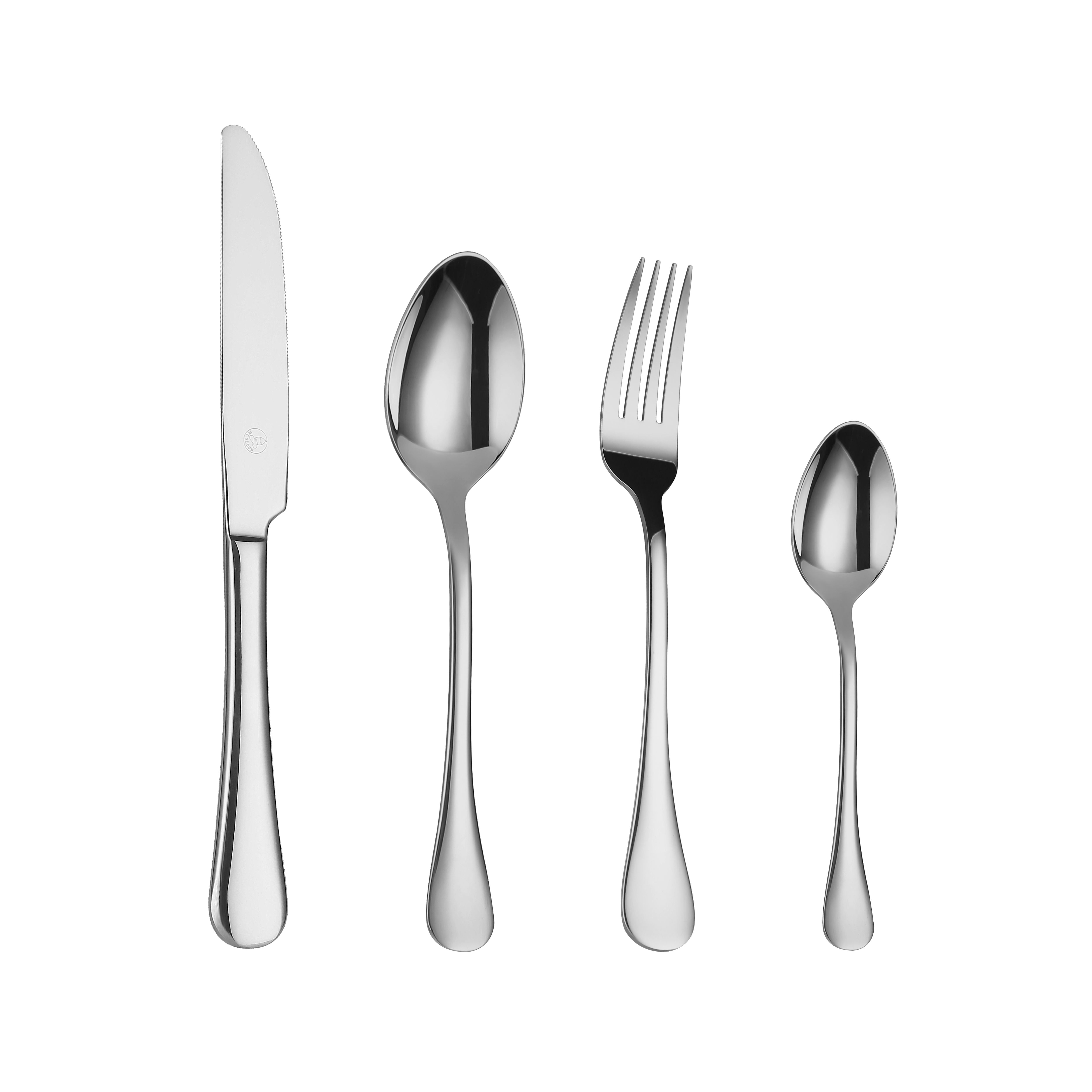 4 Piezas(con cuchillo mesa)