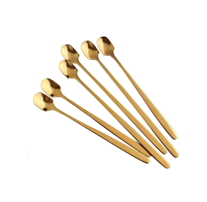 Ensemble de cuillères à glace en acier inoxydable de 12 pièces en 2 couleurs différentes avec des prix les plus bas de haute qualité - Product Image 3